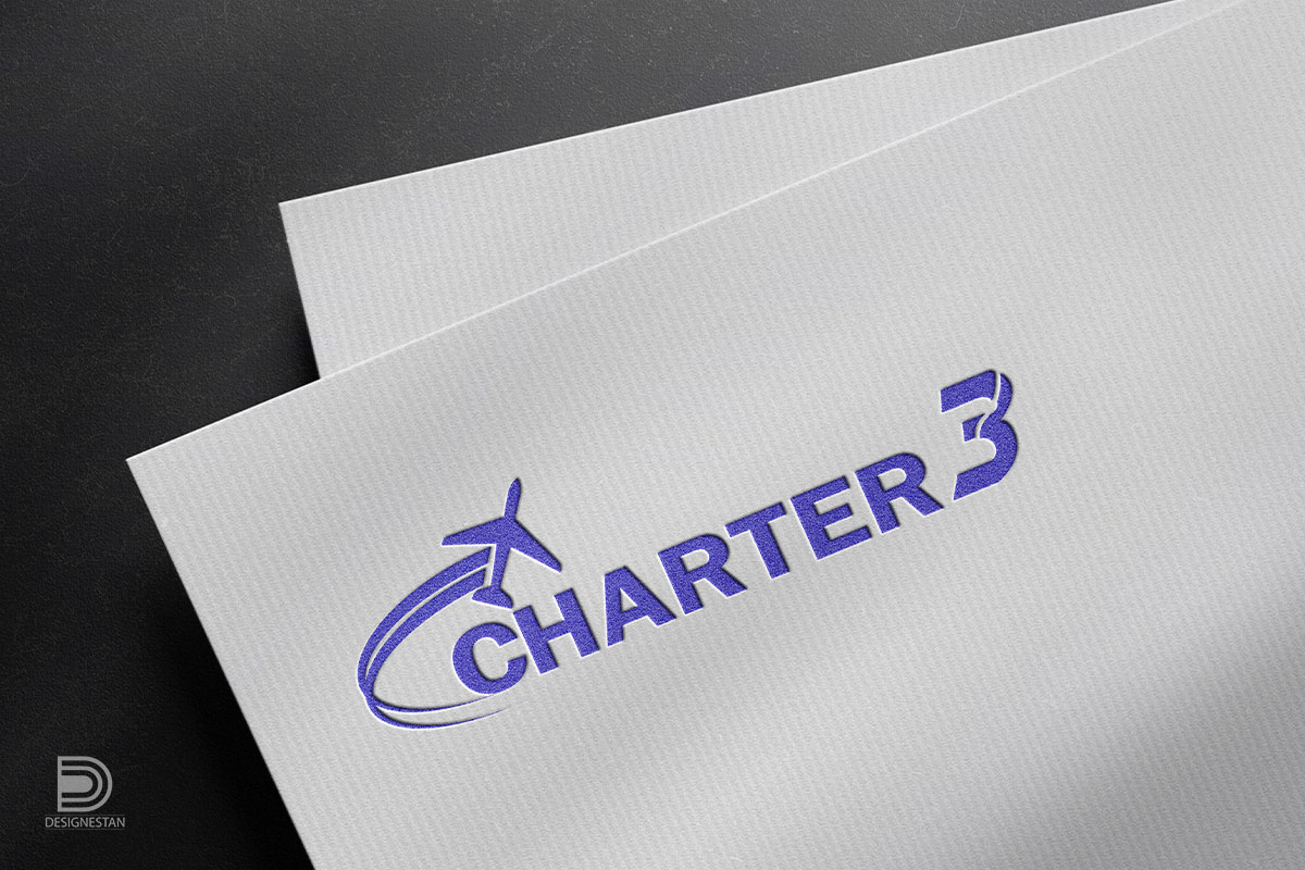 طراحی لوگو آژانس هواپیمایی charter